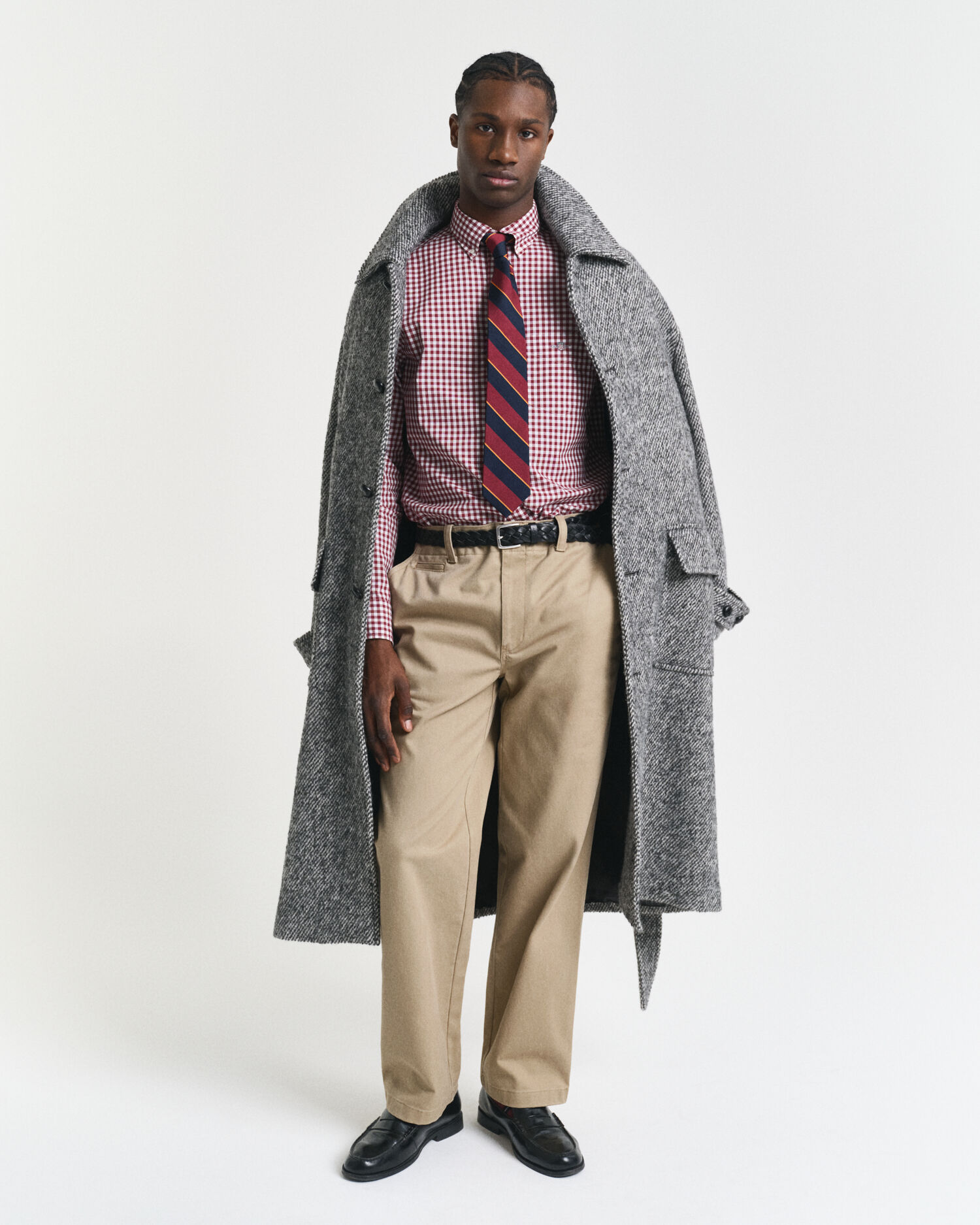 Regular fit ‑mitoitettu Classic Gingham -popliinipaita