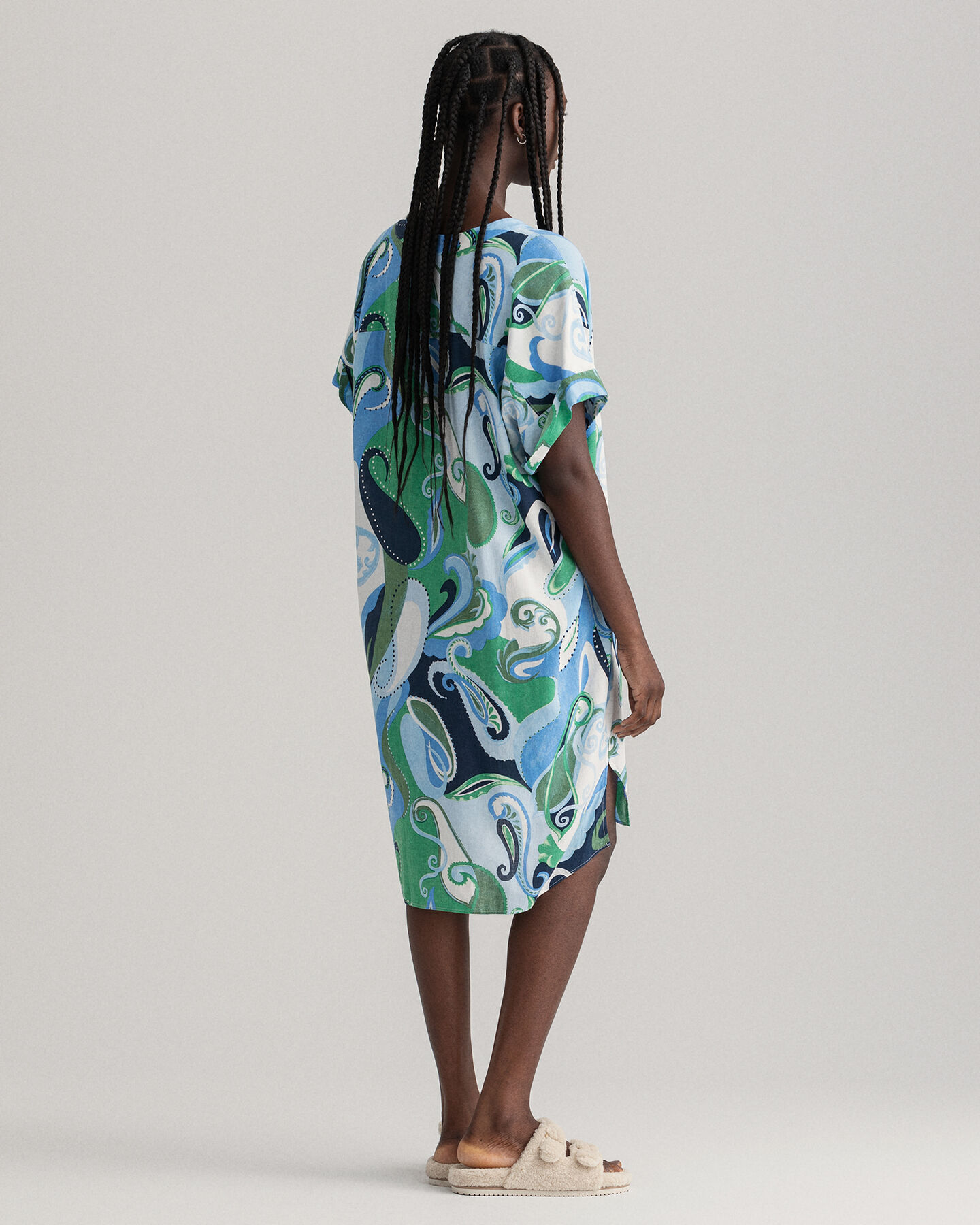 Paisley-kuvioitu tunika