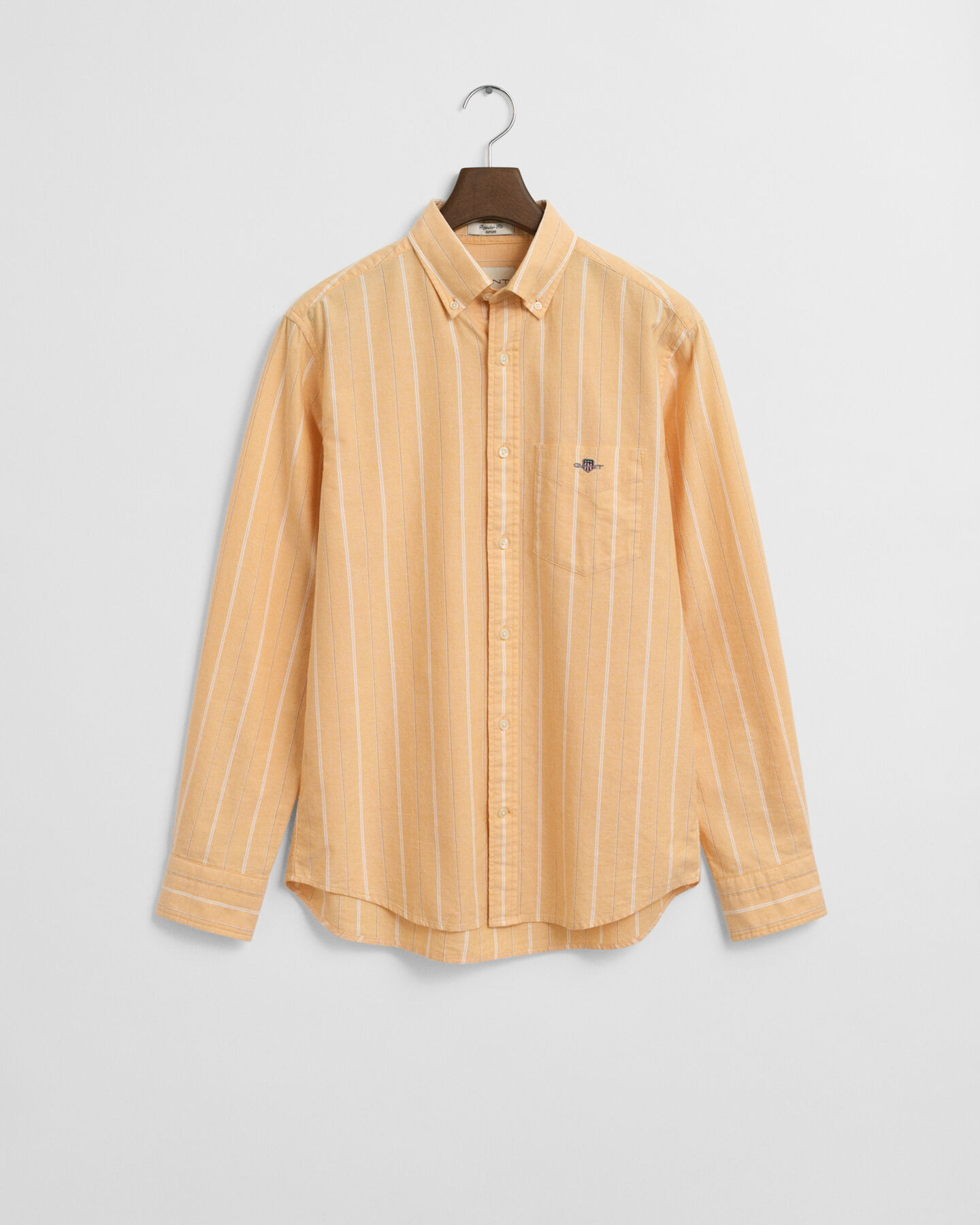 Regular fit ‑mitoitettu raidallinen klassinen oxford-paita