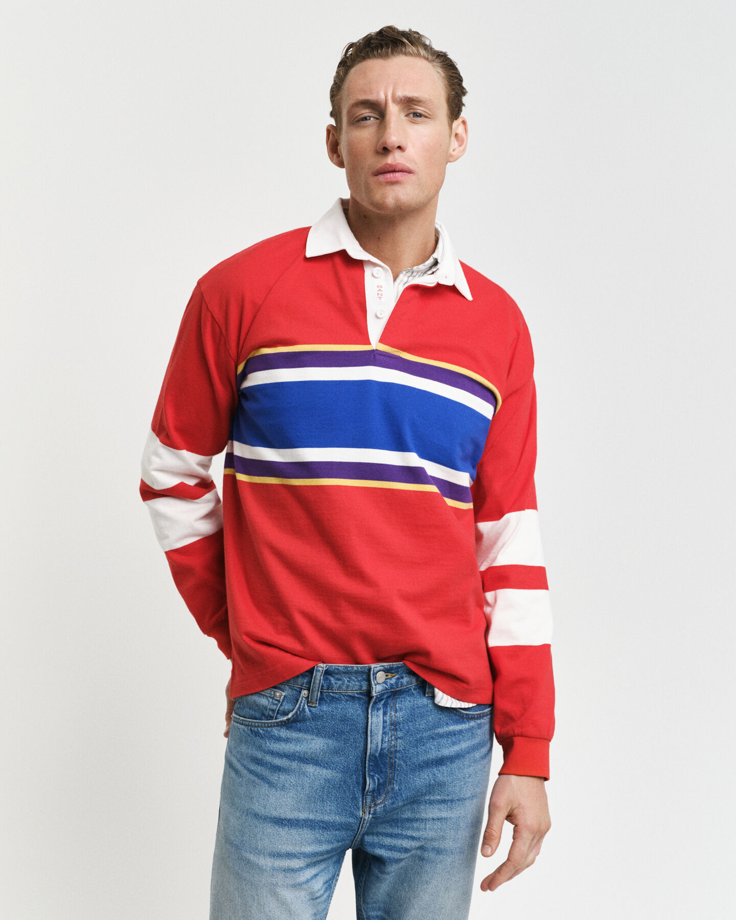 Vintagetyylinen Heavy Rugger ‑paita