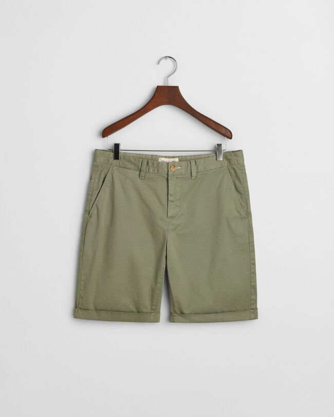 Regular fit ‑mitoitetut Sunfaded-chinoshortsit