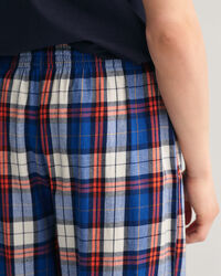 Teens-malliston ruudulliset pyjamahousut