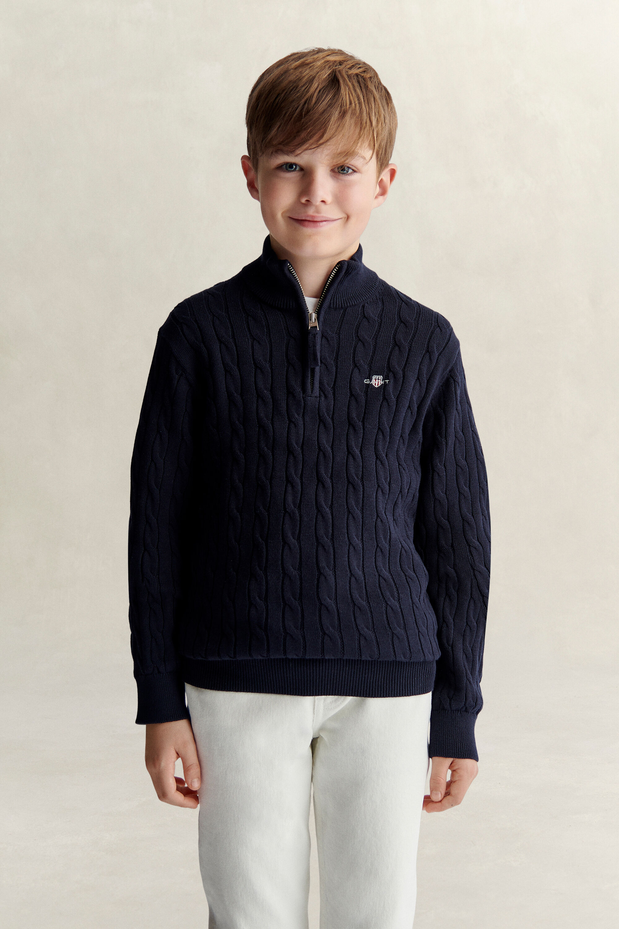 Teen Boys ‑malliston Shield-vetoketjuneulepusero