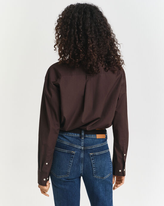 Relaxed fit ‑mitoitettu Classic-popliinipaita