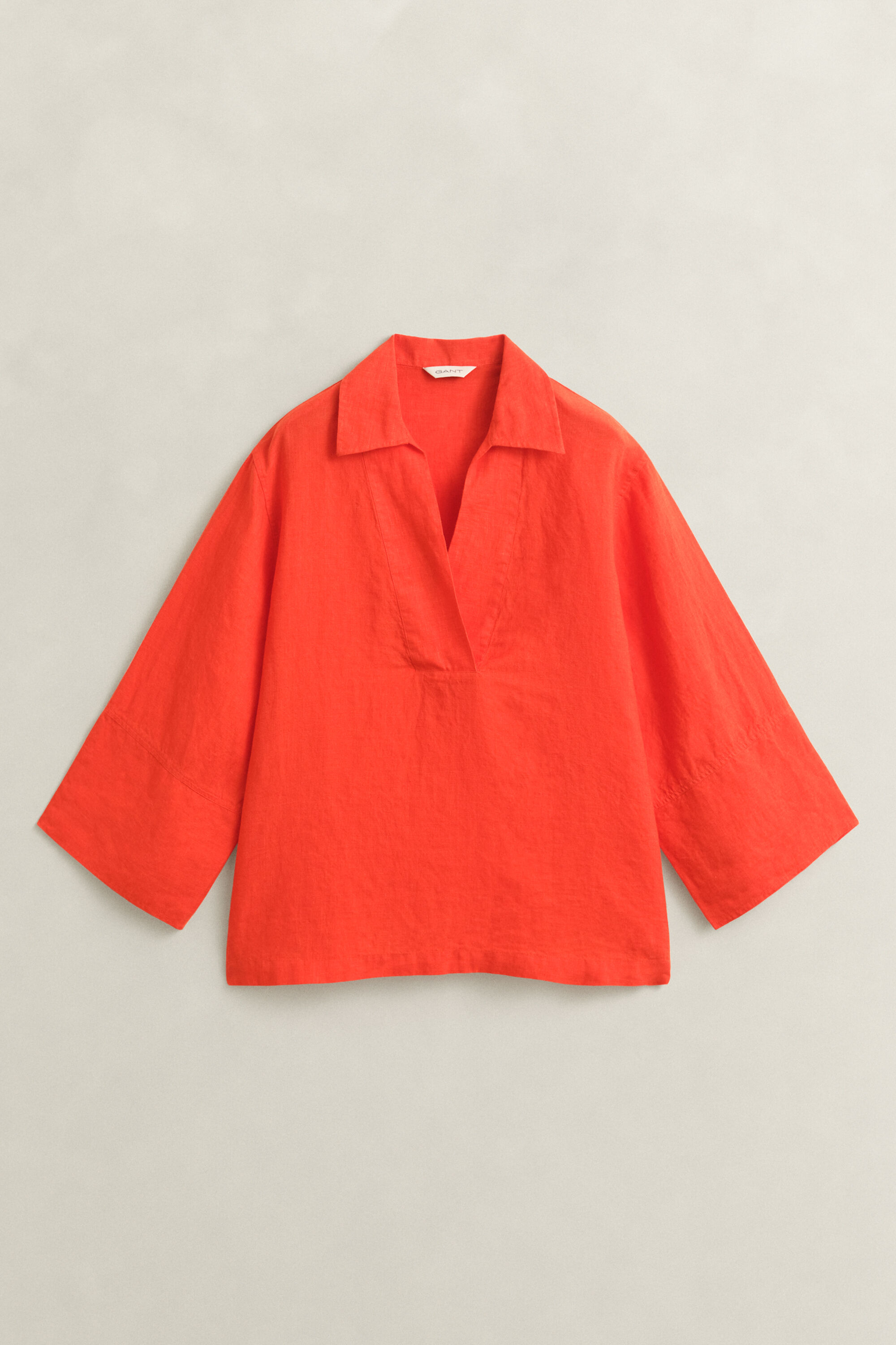 Pään yli vedettävä pellavapaita