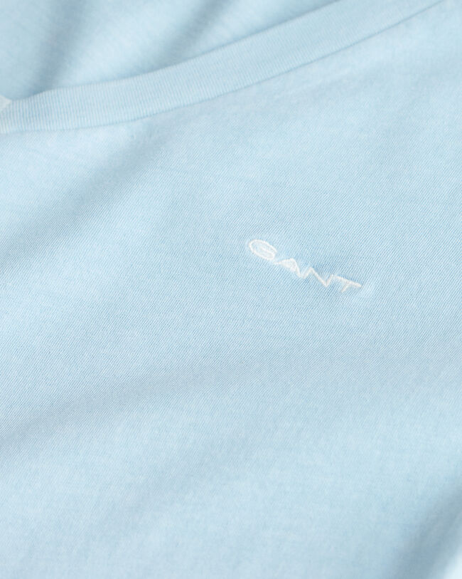 Sunfaded-t‑paita, v‑pääntie