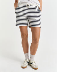 Breton-raidalliset jerseyshortsit