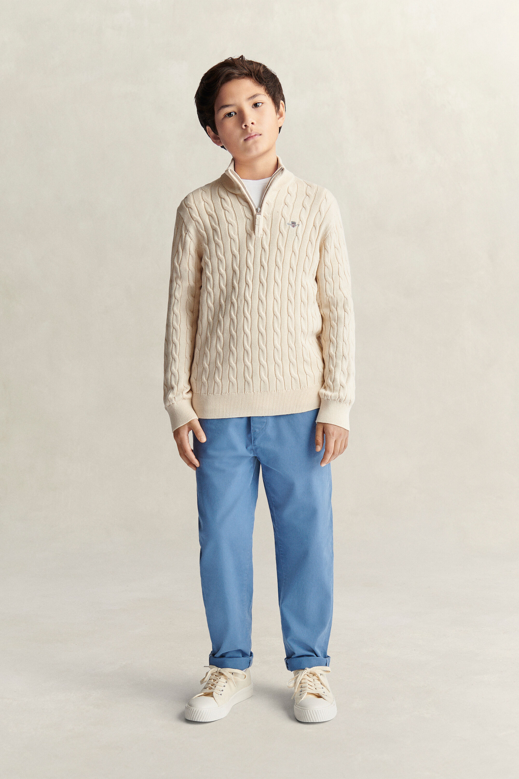 Teen Boys ‑malliston Shield-vetoketjuneulepusero