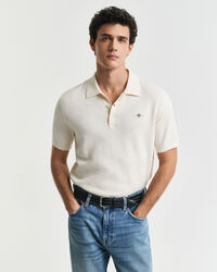 Kohopintainen puuvillapikeepaita