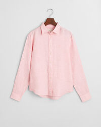 Regular fit ‑mitoitettu pellavapaita