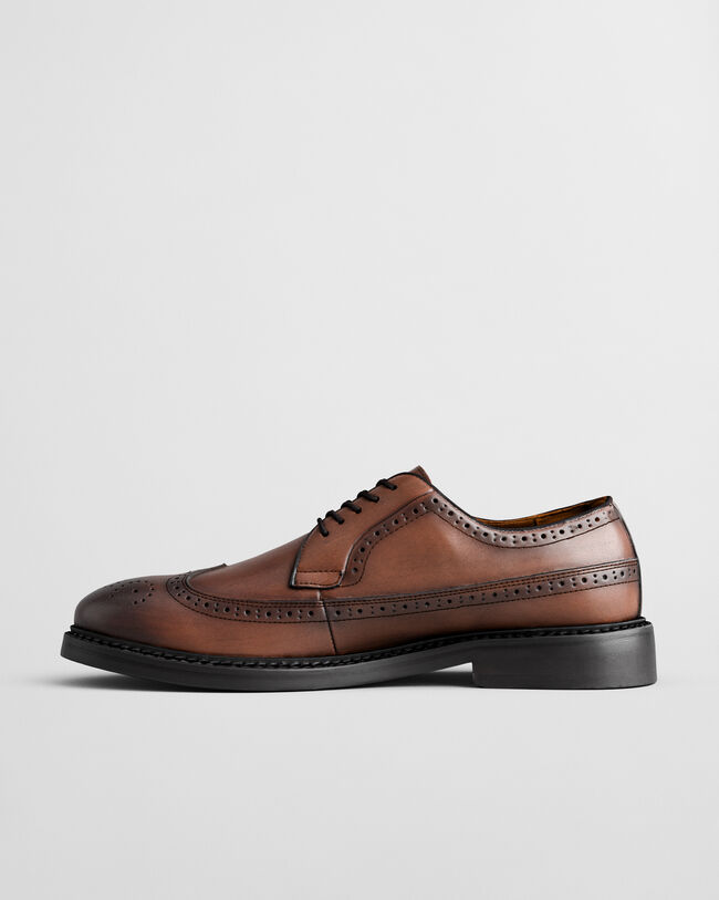 Nahkaiset Bidford-brogue-kengät