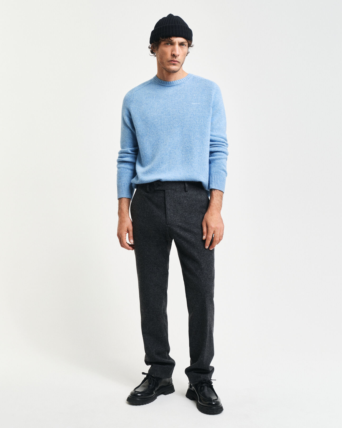 Slim&nbsp;fit ‑mitoitetut Donegal-puvunhousut