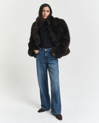 Shearling-takki