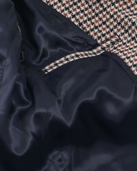 Regular fit ‑mitoitettu kukonaskelkuvioinen bleiseri