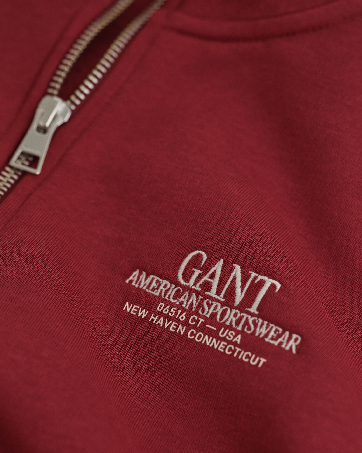 Teens-malliston Graphic‑collegepaita, vetoketjukaulus