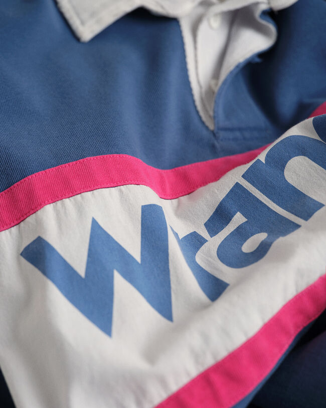 Wrangler x GANT ‑malliston Washed Heavy Rugger ‑paita