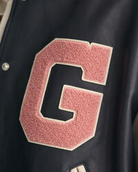 Leather Varsity Jacket