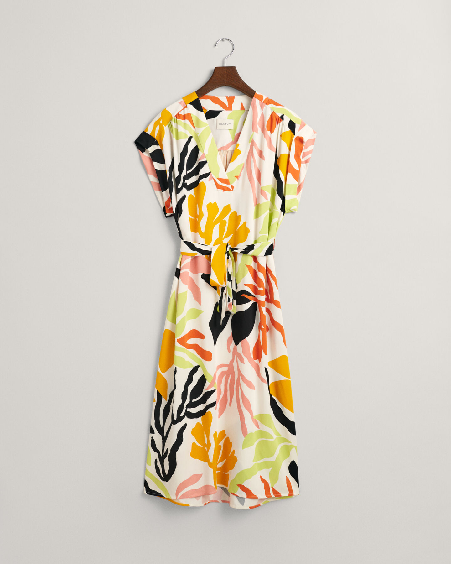 Lyhythihainen Palm Print -mekko