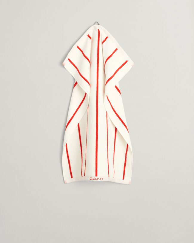 Raidallinen pyyhe (50 cm x 70 cm)