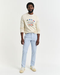 Slim fit ‑mitoitetut Sunfaded-chinot