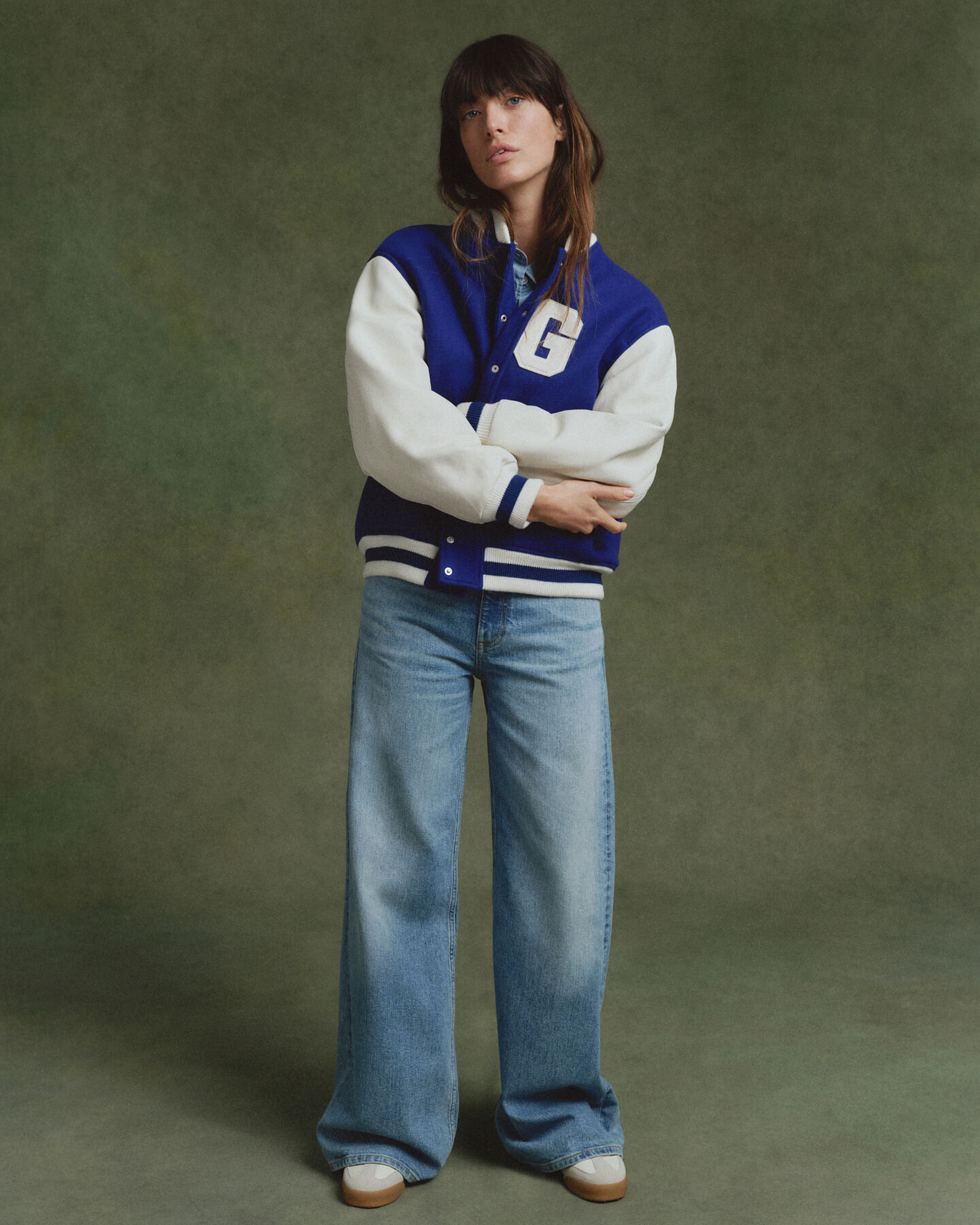 Varsity Jacket nahasta ja muista materiaaleista