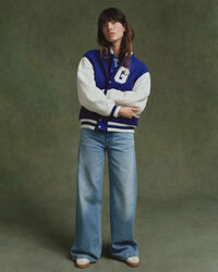 Varsity Jacket nahasta ja muista materiaaleista