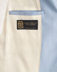 Regular fit ‑mitoitettu joustava pellavableiseri