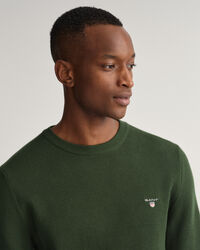 Texture-joustinneulepusero, py&ouml;re&auml; p&auml;&auml;ntie