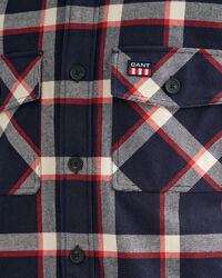 Ruudullinen flanellikankainen päällyspaita