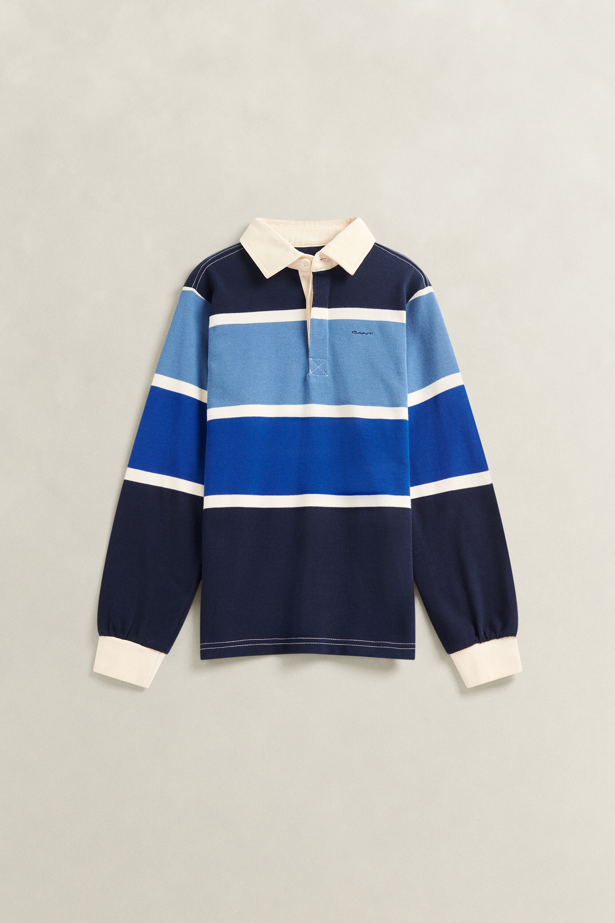 Teen Boys ‑malliston raidallinen Rugger-printtipaita