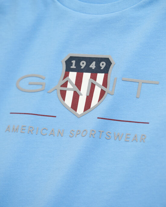 Kids-malliston pitkähihainen Archive Shield ‑t‑paita