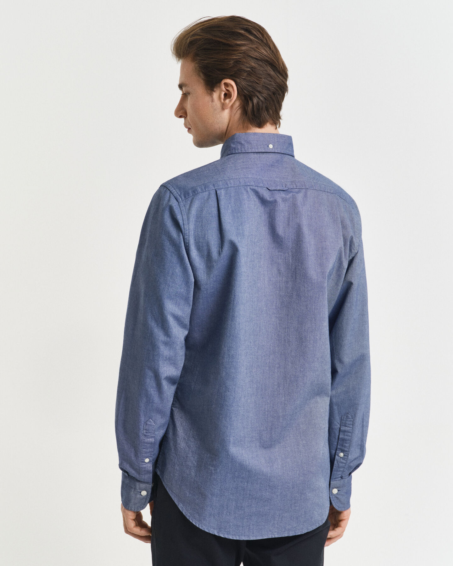 Slim fit ‑mitoitettu klassinen oxford-paita