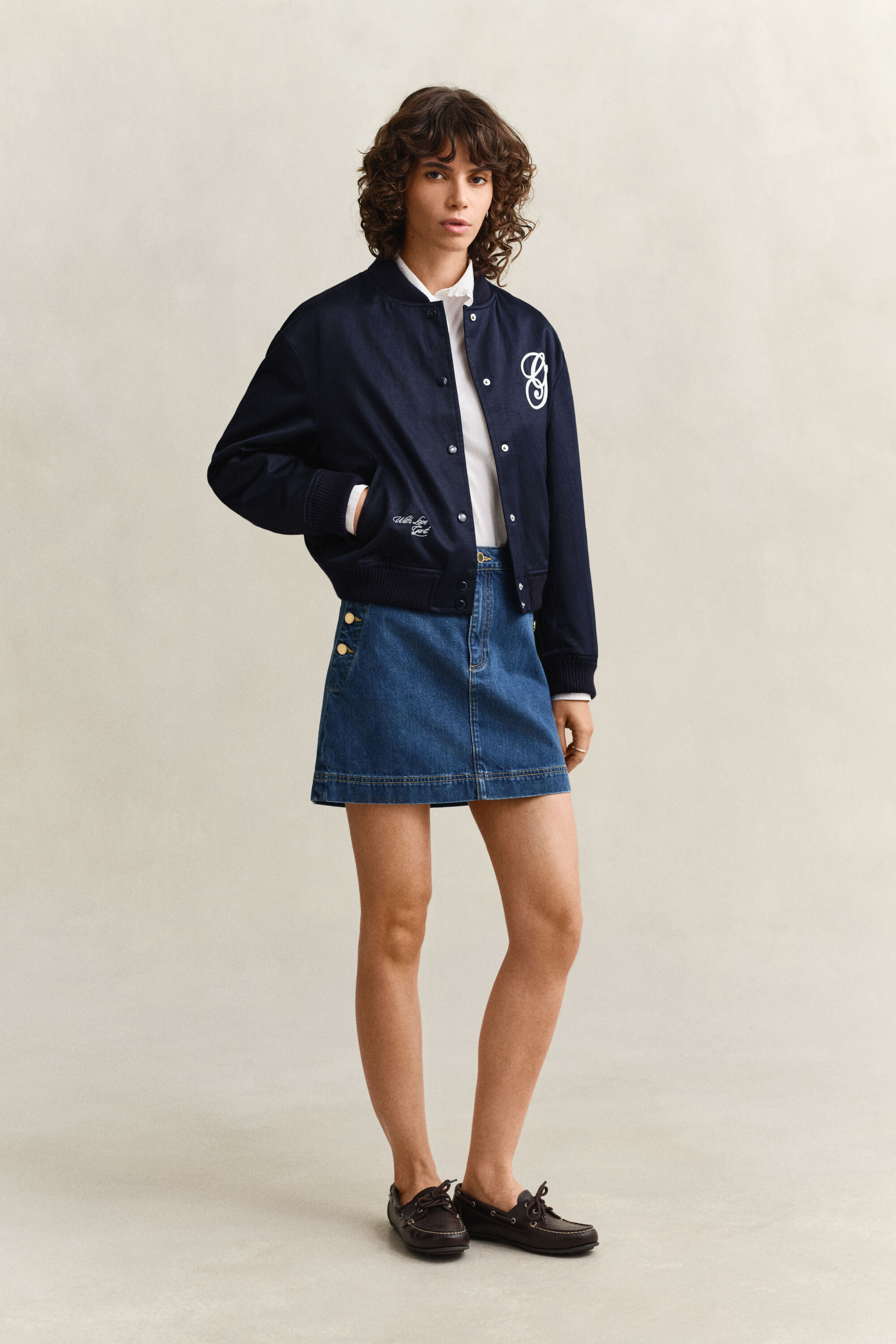 Puuvillainen röyhelöpaita