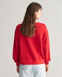 Logo-collegepaita, pyöreä pääntie