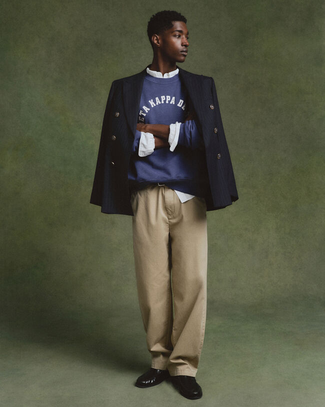 Collegiate Graphic -collegepaita, py&ouml;re&auml; p&auml;&auml;ntie