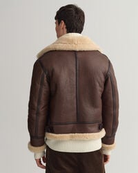 Shearling-takki