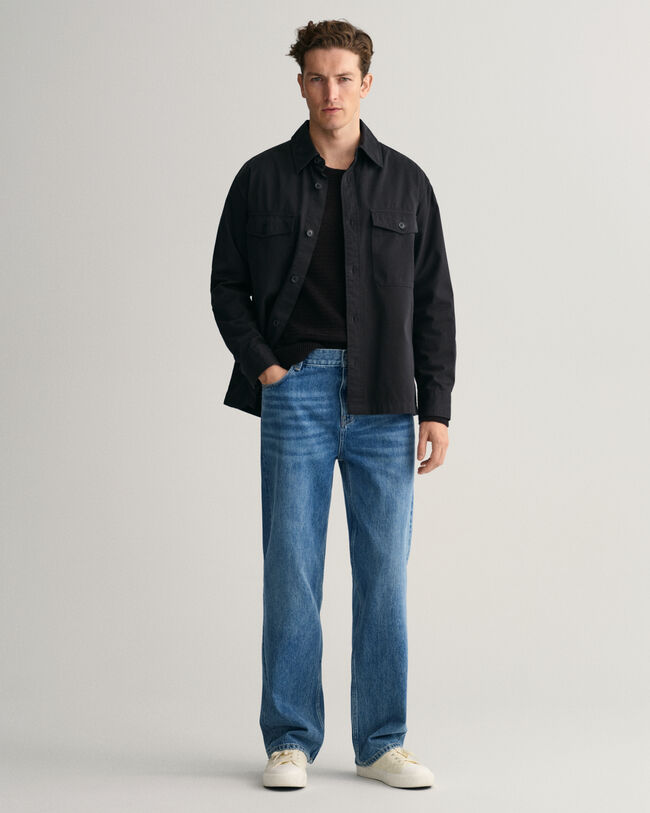 Päällyspaita kevyestä tvillistä