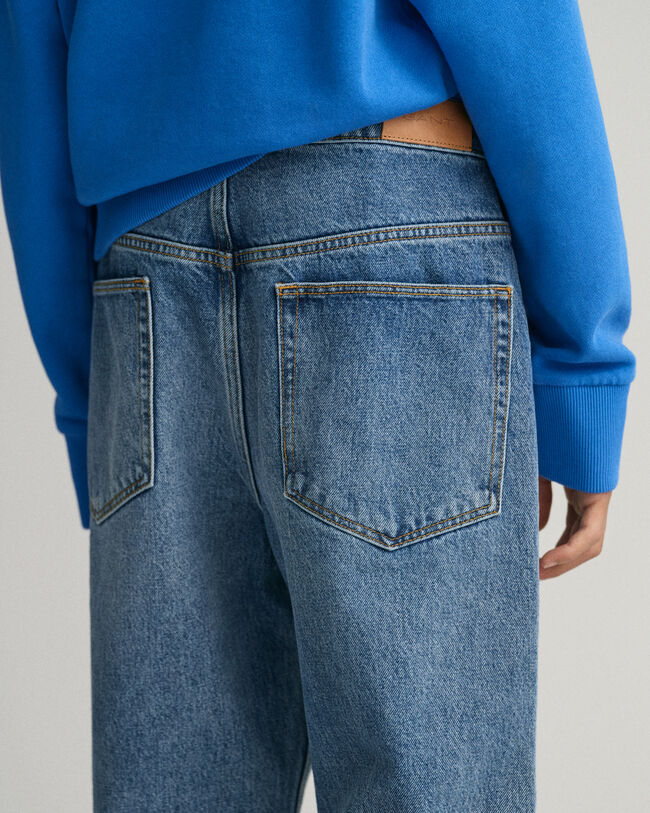 Teen Boys ‑malliston loose fit ‑mitoitetut farkut