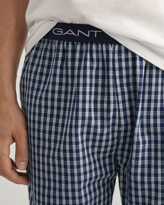 Pieniruutuiset pyjamahousut