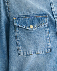 Regular fit ‑mitoitettu farkkupaita