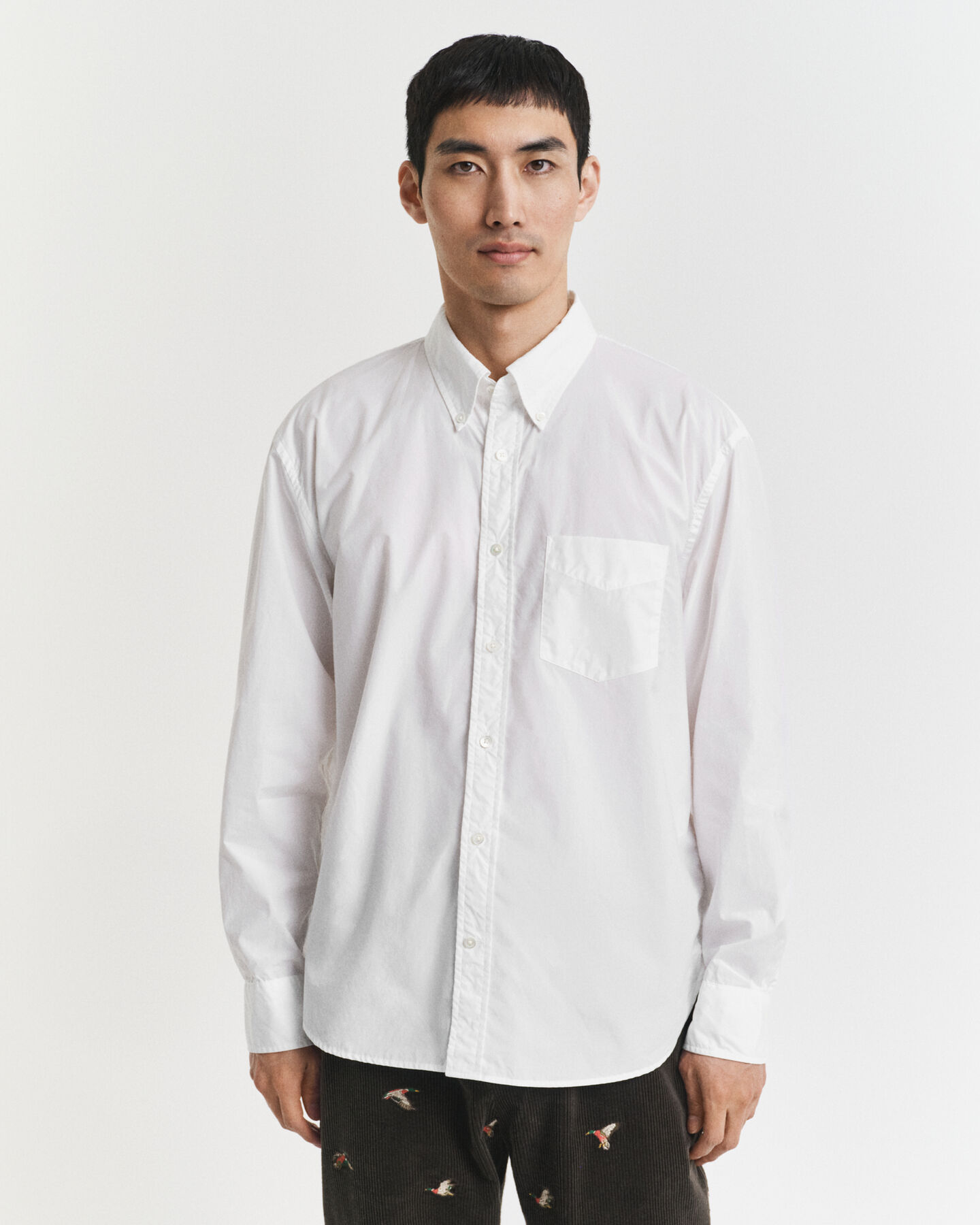Relaxed fit ‑mitoitettu Heritage Poplin -paita