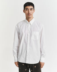 Relaxed fit ‑mitoitettu Heritage Poplin -paita