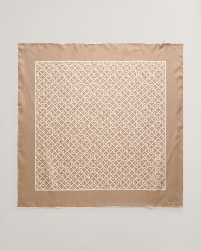 G Patterned ‑silkkihuivi