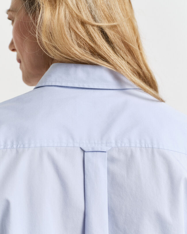 Relaxed fit ‑mitoitettu Classic-popliinipaita