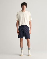 Relaxed fit ‑mitoitetu tvillishortsit