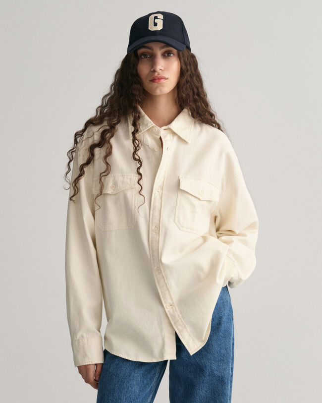 Relaxed&nbsp;fit ‑mitoitettu utility-paita