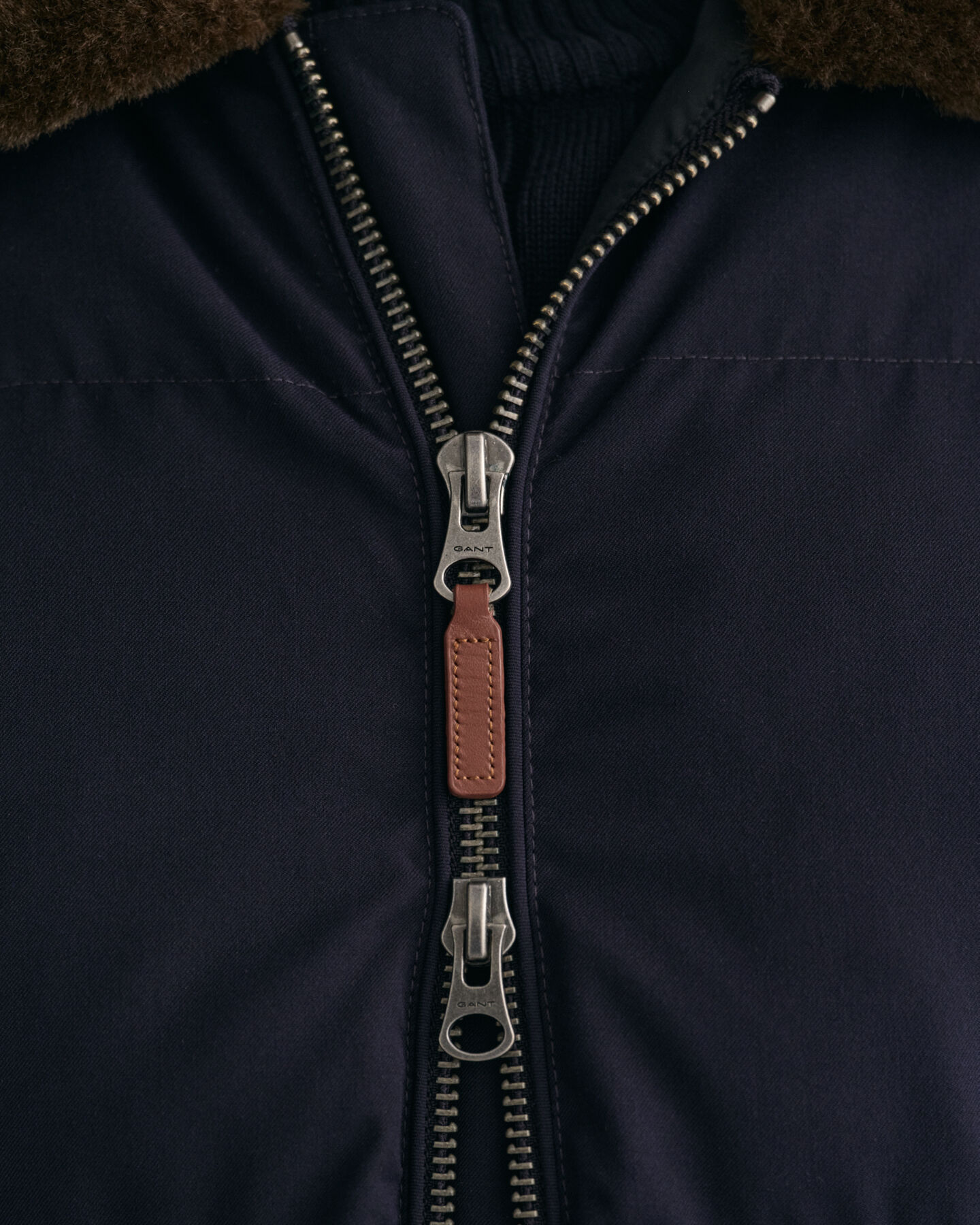 Flanellikankainen Puffer-takki