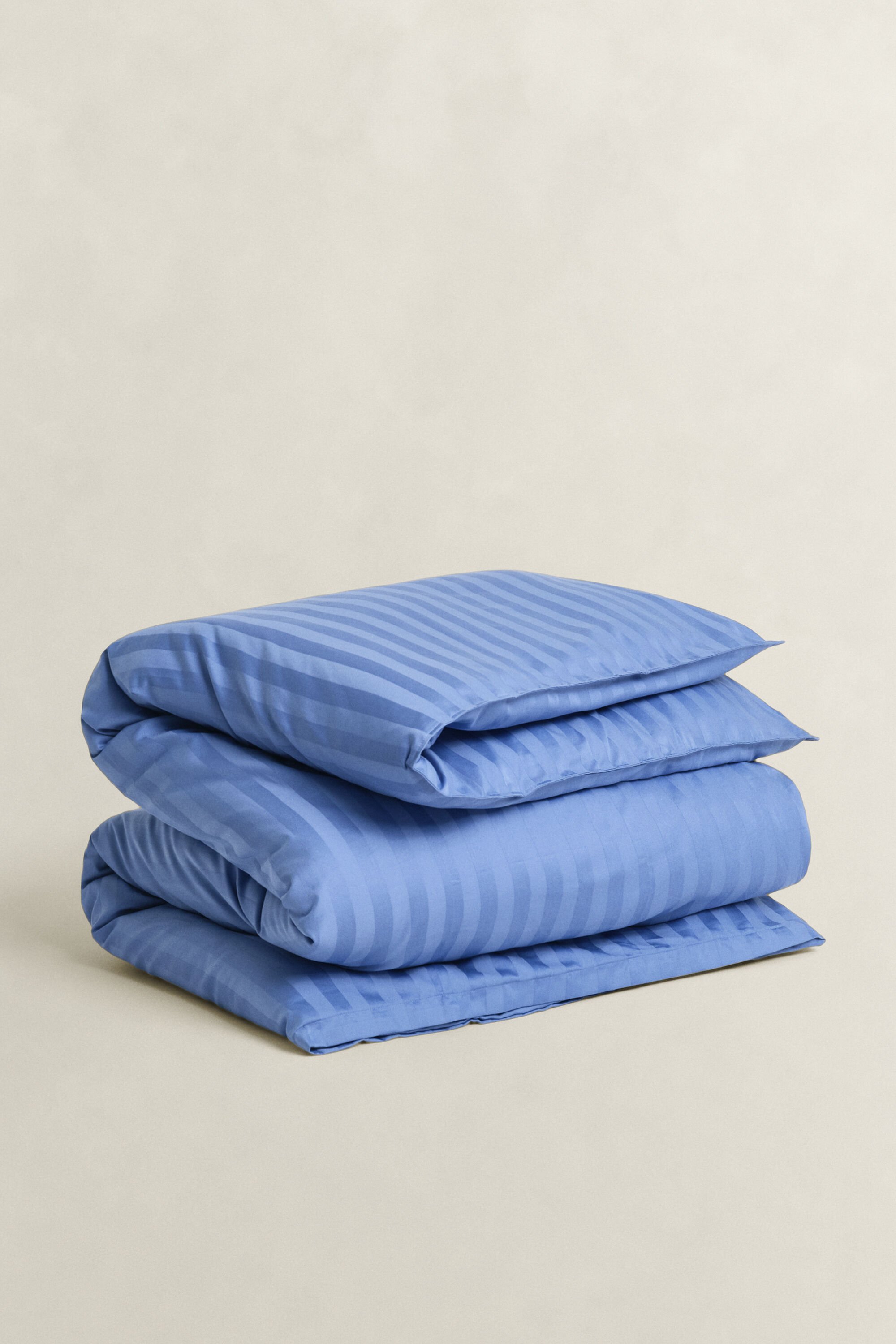 Sateen Striped ‑pussilakana