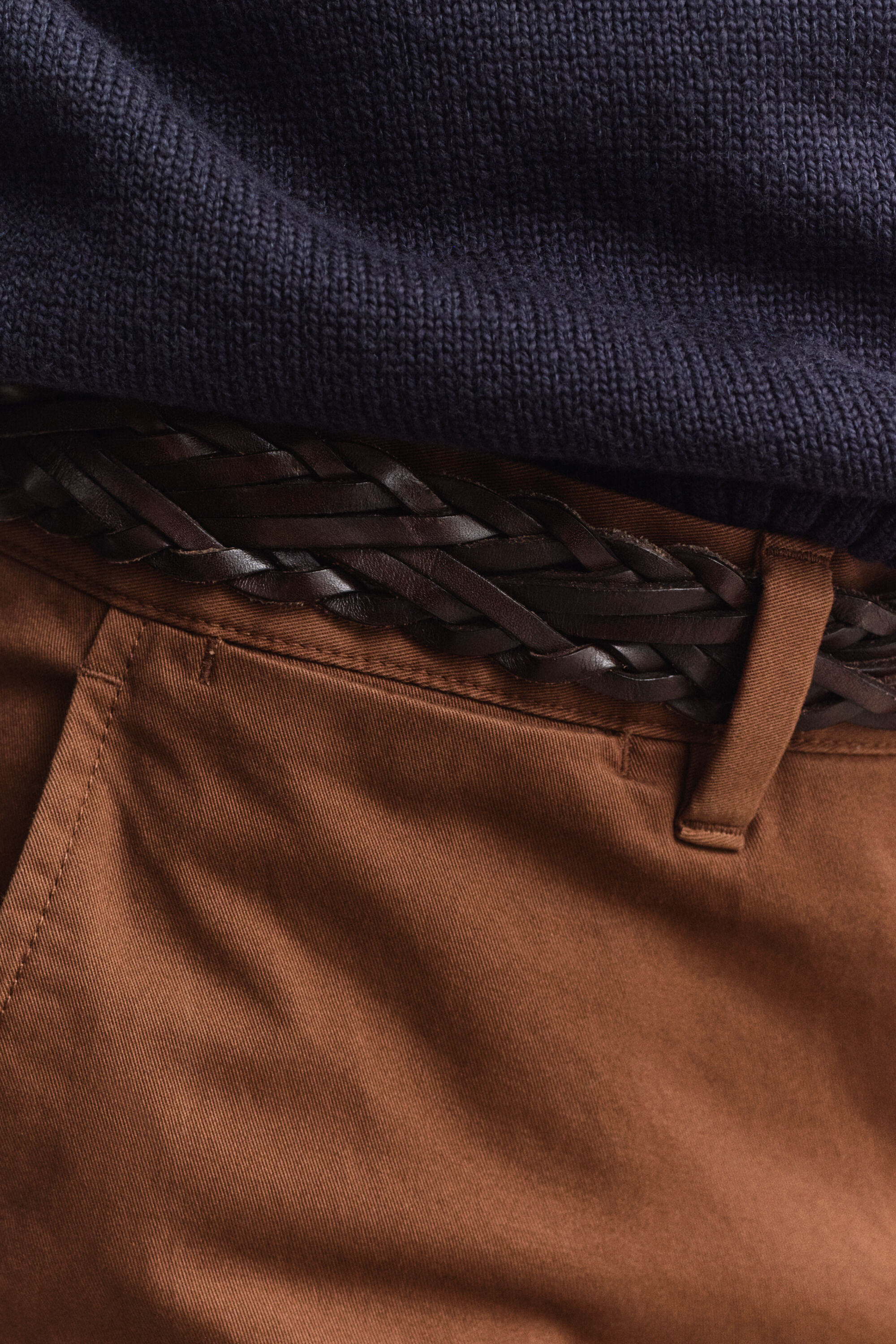 Slim fit ‑mitoitetut klassiset chinot