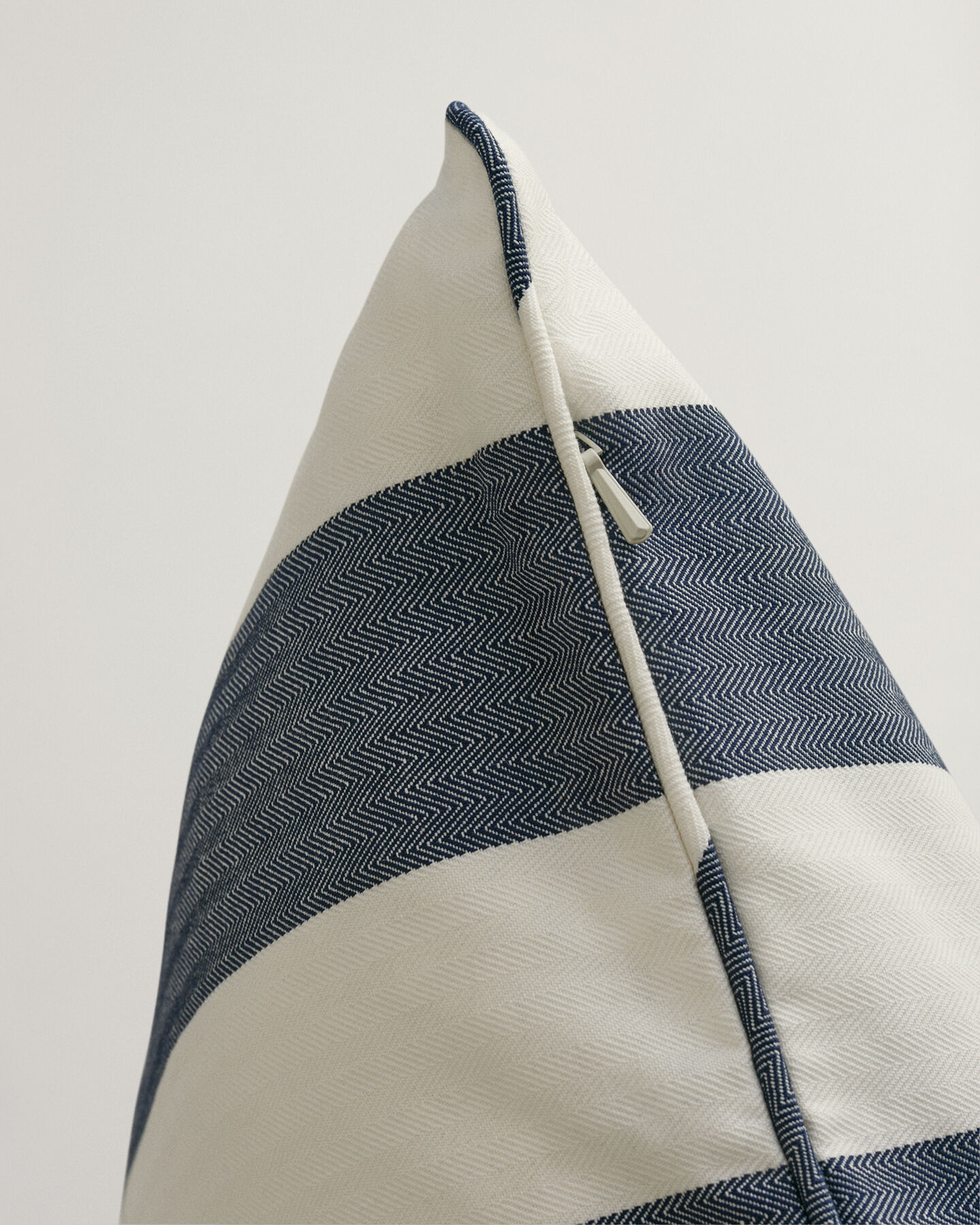 Striped Archive Shield Cushion